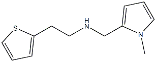 [(1-methyl-1H-pyrrol-2-yl)methyl][2-(thiophen-2-yl)ethyl]amine Struktur