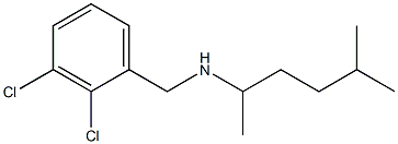 [(2,3-dichlorophenyl)methyl](5-methylhexan-2-yl)amine Struktur