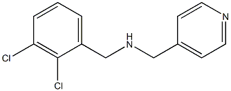 [(2,3-dichlorophenyl)methyl](pyridin-4-ylmethyl)amine Struktur