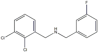 [(2,3-dichlorophenyl)methyl][(3-fluorophenyl)methyl]amine Struktur