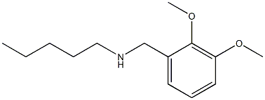 [(2,3-dimethoxyphenyl)methyl](pentyl)amine Struktur