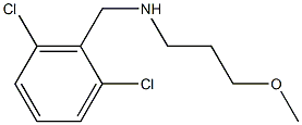 [(2,6-dichlorophenyl)methyl](3-methoxypropyl)amine Struktur