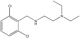 [(2,6-dichlorophenyl)methyl][2-(diethylamino)ethyl]amine Struktur