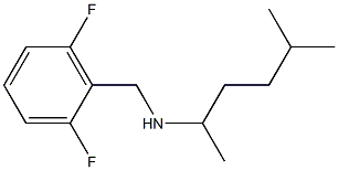 [(2,6-difluorophenyl)methyl](5-methylhexan-2-yl)amine Struktur