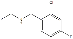 [(2-chloro-4-fluorophenyl)methyl](propan-2-yl)amine Struktur