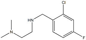 [(2-chloro-4-fluorophenyl)methyl][2-(dimethylamino)ethyl]amine Struktur