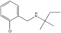 [(2-chlorophenyl)methyl](2-methylbutan-2-yl)amine Struktur