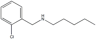 [(2-chlorophenyl)methyl](pentyl)amine Struktur