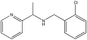 [(2-chlorophenyl)methyl][1-(pyridin-2-yl)ethyl]amine Struktur