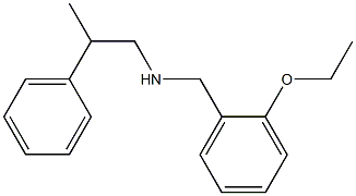 [(2-ethoxyphenyl)methyl](2-phenylpropyl)amine Struktur