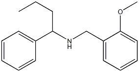 [(2-methoxyphenyl)methyl](1-phenylbutyl)amine Struktur