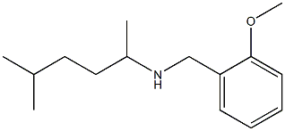 [(2-methoxyphenyl)methyl](5-methylhexan-2-yl)amine Struktur