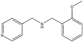 [(2-methoxyphenyl)methyl](pyridin-4-ylmethyl)amine Struktur