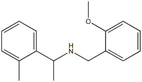 [(2-methoxyphenyl)methyl][1-(2-methylphenyl)ethyl]amine Struktur