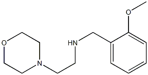 [(2-methoxyphenyl)methyl][2-(morpholin-4-yl)ethyl]amine Struktur