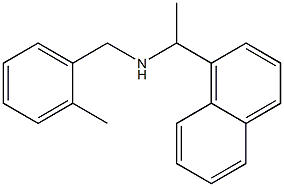 [(2-methylphenyl)methyl][1-(naphthalen-1-yl)ethyl]amine Struktur