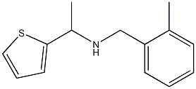 [(2-methylphenyl)methyl][1-(thiophen-2-yl)ethyl]amine Struktur