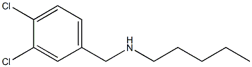 [(3,4-dichlorophenyl)methyl](pentyl)amine Struktur