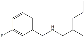 [(3-fluorophenyl)methyl](2-methylpentyl)amine Struktur