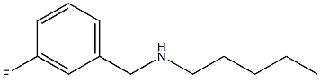 [(3-fluorophenyl)methyl](pentyl)amine Struktur