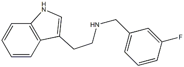 [(3-fluorophenyl)methyl][2-(1H-indol-3-yl)ethyl]amine Struktur