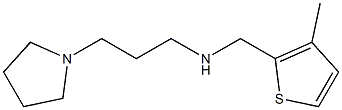 [(3-methylthiophen-2-yl)methyl][3-(pyrrolidin-1-yl)propyl]amine Struktur