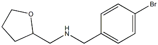 [(4-bromophenyl)methyl](oxolan-2-ylmethyl)amine Struktur