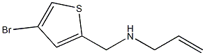 [(4-bromothiophen-2-yl)methyl](prop-2-en-1-yl)amine Struktur