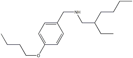 [(4-butoxyphenyl)methyl](2-ethylhexyl)amine Struktur