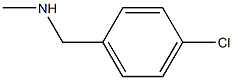 [(4-chlorophenyl)methyl](methyl)amine Struktur