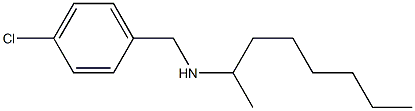 [(4-chlorophenyl)methyl](octan-2-yl)amine Struktur