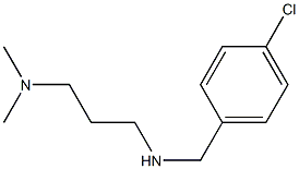 [(4-chlorophenyl)methyl][3-(dimethylamino)propyl]amine Struktur