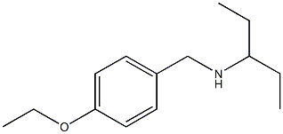 [(4-ethoxyphenyl)methyl](pentan-3-yl)amine Struktur