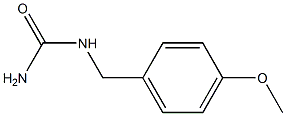 [(4-methoxyphenyl)methyl]urea Struktur