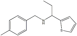 [(4-methylphenyl)methyl][1-(thiophen-2-yl)propyl]amine Struktur