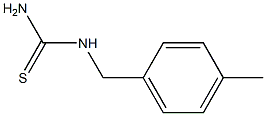 [(4-methylphenyl)methyl]thiourea Struktur