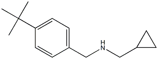 [(4-tert-butylphenyl)methyl](cyclopropylmethyl)amine Struktur