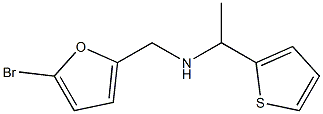 [(5-bromofuran-2-yl)methyl][1-(thiophen-2-yl)ethyl]amine Struktur