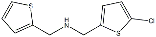 [(5-chlorothiophen-2-yl)methyl](thiophen-2-ylmethyl)amine Struktur