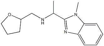 [1-(1-methyl-1H-1,3-benzodiazol-2-yl)ethyl](oxolan-2-ylmethyl)amine Struktur