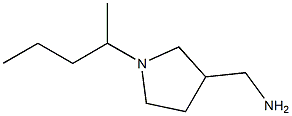 [1-(1-methylbutyl)pyrrolidin-3-yl]methylamine Struktur