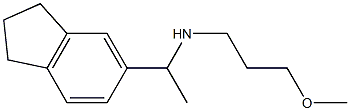 [1-(2,3-dihydro-1H-inden-5-yl)ethyl](3-methoxypropyl)amine Struktur