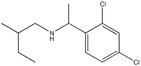 [1-(2,4-dichlorophenyl)ethyl](2-methylbutyl)amine Struktur