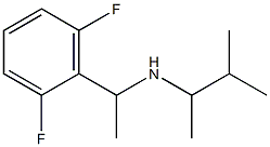 [1-(2,6-difluorophenyl)ethyl](3-methylbutan-2-yl)amine Struktur