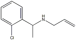 [1-(2-chlorophenyl)ethyl](prop-2-en-1-yl)amine Struktur