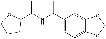 [1-(2H-1,3-benzodioxol-5-yl)ethyl][1-(oxolan-2-yl)ethyl]amine Struktur