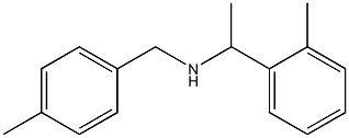 [1-(2-methylphenyl)ethyl][(4-methylphenyl)methyl]amine Struktur