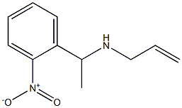 [1-(2-nitrophenyl)ethyl](prop-2-en-1-yl)amine Struktur