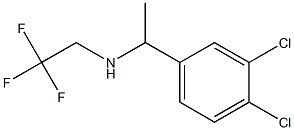 [1-(3,4-dichlorophenyl)ethyl](2,2,2-trifluoroethyl)amine Struktur