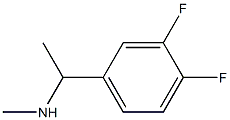 [1-(3,4-difluorophenyl)ethyl](methyl)amine Struktur